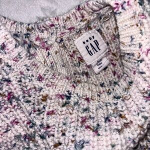 GAP Kids Speckled Knit Matching Set - Cream and Multicolor